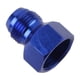 thumbnail image 1 of Adaptador reductor recto universal de 6 ángulos AN10 a 6 ángulos AN8 de aluminio azul para automoción, 1 of 11