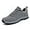 Grey, variant on Mens Classic Suede Leather Work Shoes Lace-up Outdoor Hiking Shoes Lightweight Non-slip Trekking Driver Shoes