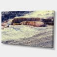 thumbnail image 2 of Sources Chaudes à Yellowstone - Impression sur Toile Paysage Marin, 2 of 3