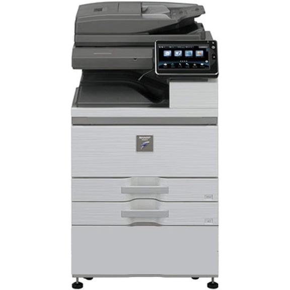 Restored Sharp MX-M654N Monochrome Multifunction Printer – 65 ppm, A3/A4, Print, Copy, Scan, Duplex, Network, USB, 1200 dpi, 150-Sheet DSPF, 5 GB RAM, 320 GB HDD