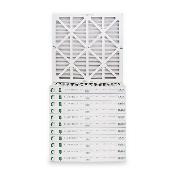 20x20x2 Air Filter Glasfloss ZL Series MERV 10 - Case of 12