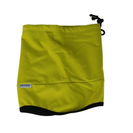 Stelvio Cycling Winter Drawstring Hat / Neck Warmer Small Yellow