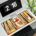 thumbnail image 3 of Welcome Fall Basenji Strolling Through the Autumn Maple Forest Desk Mat Full Keyboard Mouse Pad African Barkless Dog Lover Large Mousepad - 12012, 3 of 5