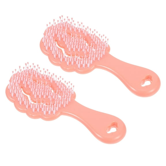 Clispeed Pet Grooming Brush for Small Dogs Pink Durable Soft Bristle Hair Shedding Comb