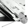 thumbnail image 2 of Stainless Steel Not Easy To Rust Invoice Spike,  Receipt Fork, For Office With A Steady Base Restaurants More Stable, 2 of 8