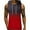 Red, variant on Teissuly Men's Hooded Tank Top 3D Non Positioning Hawaiian Regular Print Sleeveless Head Drawstring Pocket Hooded Tank Top Casual T-shirt Top
