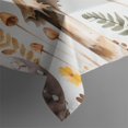 thumbnail image 4 of Red Mushroom Flower White Pattern Rectangle Tablecloth 60"x120",Waterproof Polyester Rectangle Table Cloth, Wipeable Spillproof Polyester Tablecloth for Dining, Camping, Indoor and Outdoor, 4 of 6