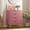 Pink, variant on White Dresser for Bedroom, 4 Drawer Dresser with Metal Legs, Wood Dressers Chest Organizer with Wide Storage, Modern Chest of Drawers for Bedroom, Living Room, Hallway