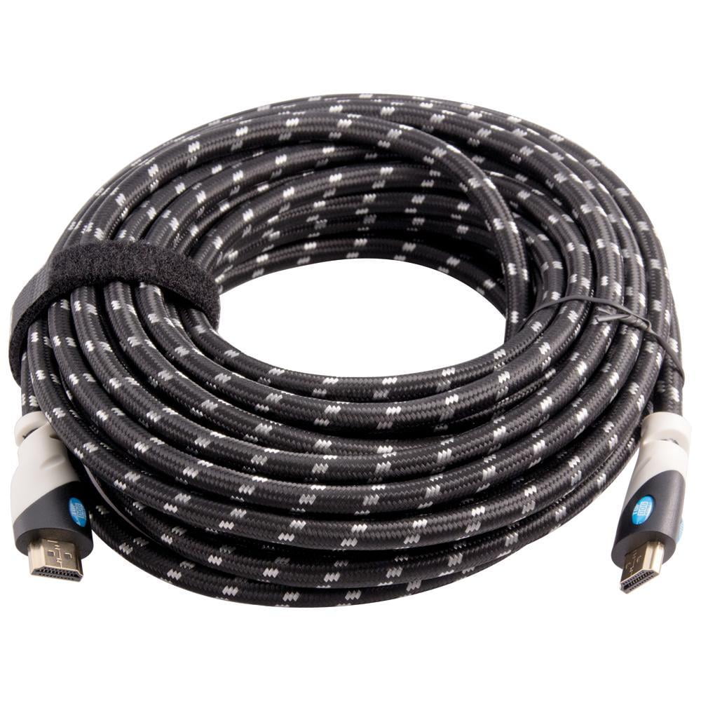 Top Dog Cables TD04BKW35 Gold Premium 35' High Speed HDMI Cable