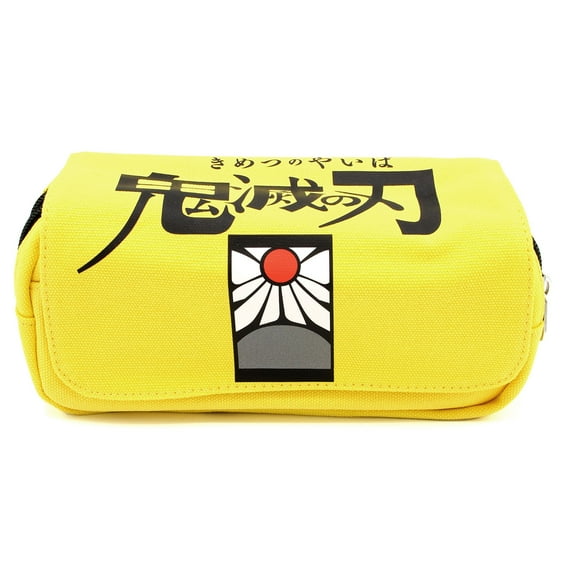 Tanjiro Kamado's Hanafuda - Demon Slayer 7x4" Clutch Pencil Bag