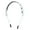 Silver, variant on Shiny Queen Elizabeth Coin Headband for Girls and Women-Gunmetal