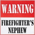 thumbnail image 2 of CafePress - Firefighter Warning Nephew Infant Bodysuit - Baby Light Bodysuit, Size Newborn - 24 Months, 2 of 4