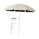 thumbnail image 2 of Sombrilla de patio de 1,7 m con varillas resistentes para deportes al aire libre beige, 2 of 9