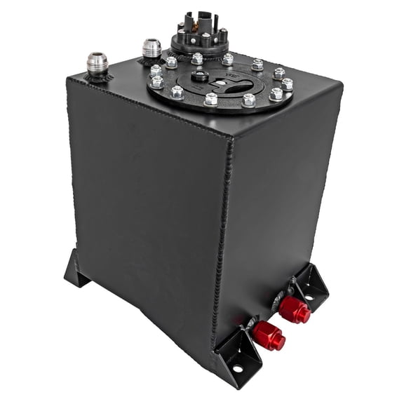 JEGS 15328 Upright Fuel Cell w/ Sending Unit 2.5-Gallon Capacity 8.50 in. L x 8.