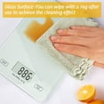 thumbnail image 4 of Digital kitchen scale, digital scale, digital kitchen scale, electronic kitchen scale with glass, 4 of 6