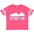 thumbnail image 3 of Inktastic Detroit Michigan Skyline MI Cities Boys or Girls Toddler T-Shirt, 3 of 5