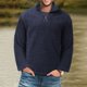 thumbnail image 2 of Gibobby Sudadera ligera hombre Sudadera para Hombre Camisa para Hombre(Azul oscuro,XG), 2 of 5