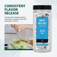 thumbnail image 4 of Soeos White Sea Salt, Coarse Grain, 20 oz (1.25 lbs), 2 Pack, Total Weight of 40 oz (2.50 lbs), 4 of 9