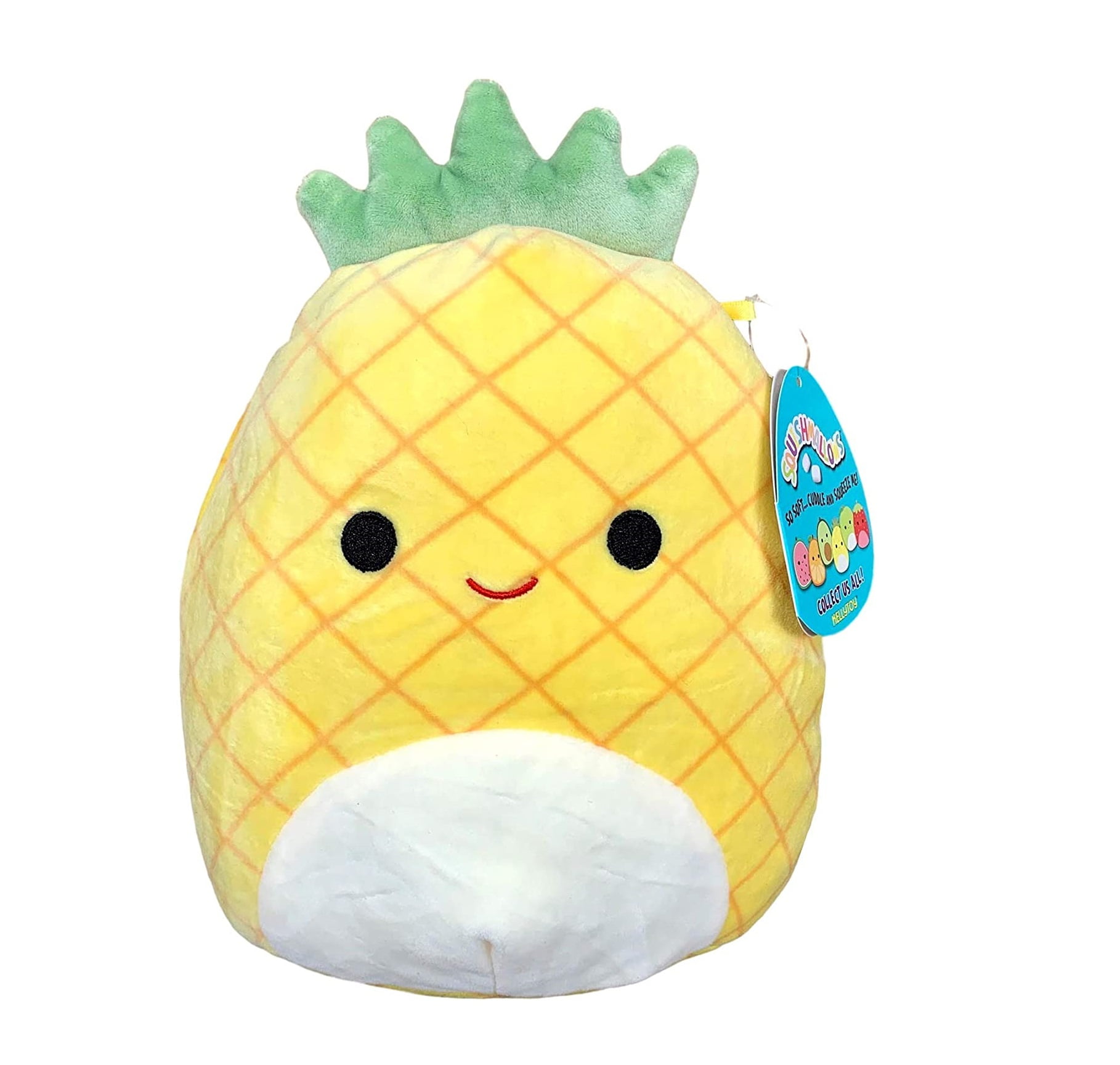 Large 12" Squishmallows Fruit Maui Pineapple Plush Doll Cute Bed Back Pillow Toy 