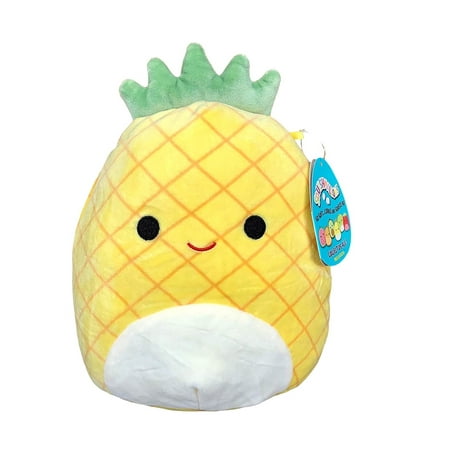 Squishmallow Kellytoy 2020 Fruit Collection 8" Maui the Pineapple Plush Doll Super Soft