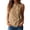 Coffee, variant on Women's Asymmetrical Sleeveless Button Down Vest Top Summer Casual Tank Blouse