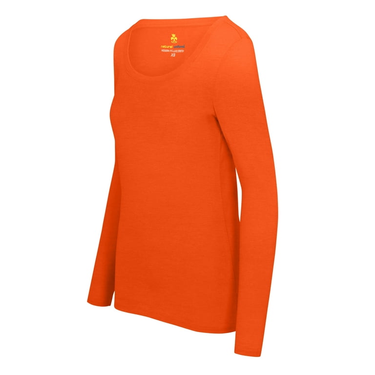 walmart orange long sleeve shirt