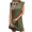Army Green, variant on Up to 65% off!Summer Fashion Dresses for Women 2024 Plus Size Temperament Solid Color Sleeveless T-shirt Skirt