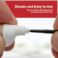 thumbnail image 3 of MEDca Hearing Aid Ear Wax Guard Filters - 5 Pack/40 Pieces, 1.26'' H - White/ Black, 3 of 8