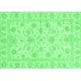 thumbnail image 1 of Ahgly Company Indoor Rectangle Oriental Emerald Green Traditional Area Rugs, 5' x 8', 1 of 4