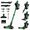Green, variant on Cordless Vacuum Cleaner, 40KPa 70 Min Upright Stick Vacuum 6-in-1 Lightweight Handheld Vacuum for Home Hard Floors Carpets Pet Hair Furniture Stairs Upholstery with LED Brush Self Standing