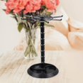 thumbnail image 3 of thinsony Necklace Organizer Hanging Rack Rotation for Scrunchie Bracelets Chains Tall Black, 3 of 9