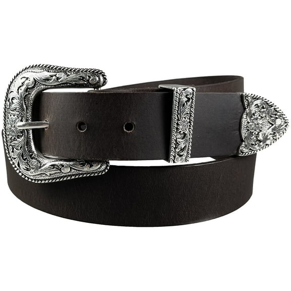 1 1/2" Handmade Western Solid Buffalo Leather Belts (36)