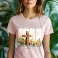 thumbnail image 5 of John 3:16 Christian T-Shirt My Sin Was Great His Love Greater, Heliconia, Size M, 5 of 6