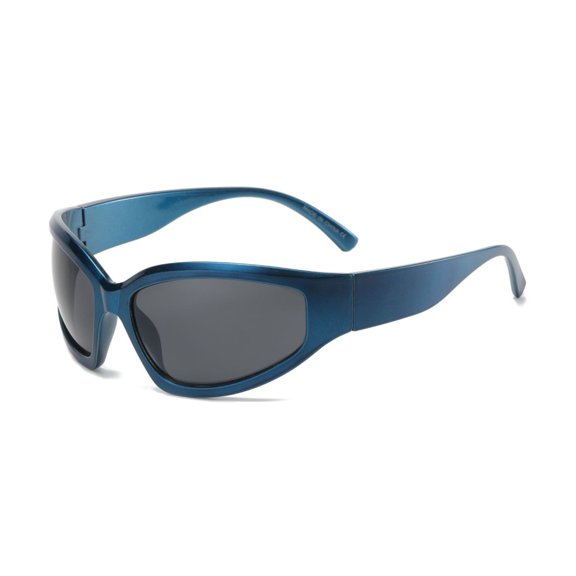 Blue Sunglasses Unisex Running Golfing Style Retro Light Weight