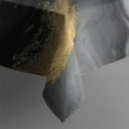 thumbnail image 5 of Black Gray Gold Marble Pattern Square Tablecloth,Waterproof Square Table Cover,Wipeable Spillproof Washable Table Cover for Home Kitchen Party Decor 60"x60"(152x152cm), 5 of 6