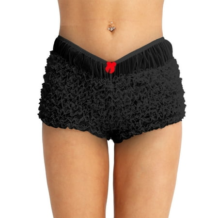 

YiZYiF Womens Ruffled Bloomers Frilly Lace Knickers Panties Underwear