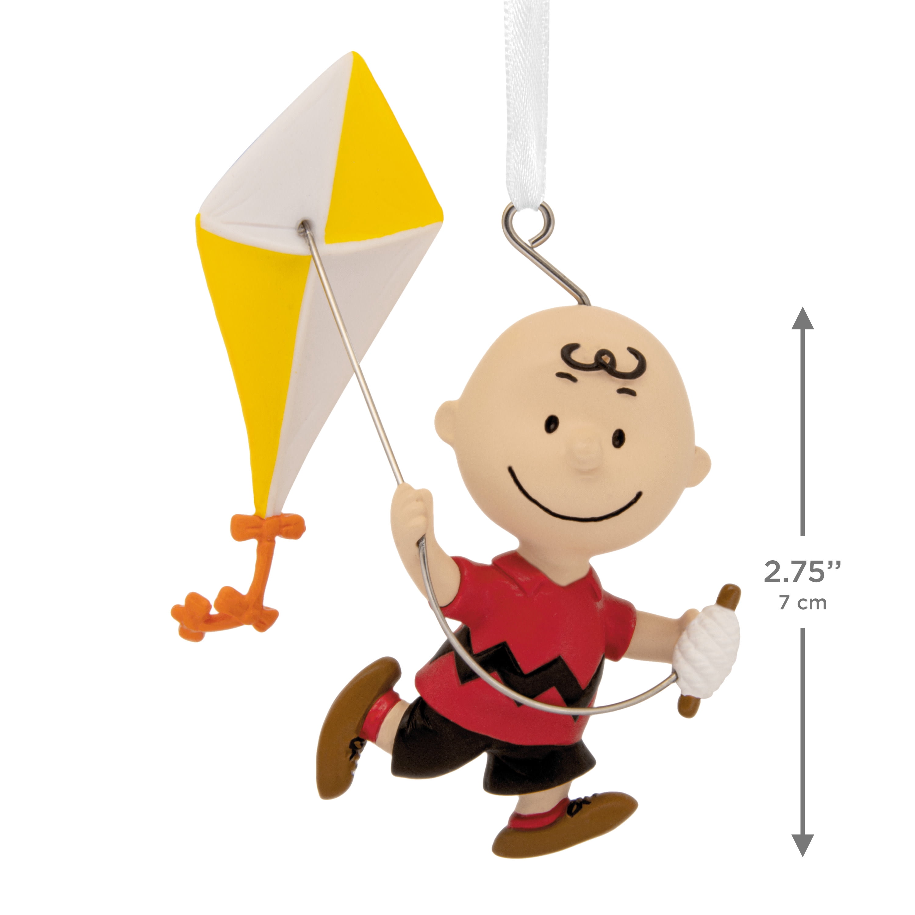 Hallmark Christmas Ornament (Peanuts Charlie Brown With Kite), 1 Count