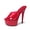Red, variant on WUXIN H&P Women's 6-Inch Platform High Heels Sexy Stiletto Pole Dance Exotic Sandal Shoes, Stiletto Sexy Pole Dancing Exotic High Heel Shoes for Party & Club, Pink 9