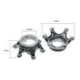thumbnail image 4 of 50 Piezas de Espaciadoras de Corona de Plata Antigua, Espaciadores de Metal Tibetano, Hallazgos de Joyería para , Collar, Fabricación D Soledad Crown Charms Beads Crafts, 4 of 8