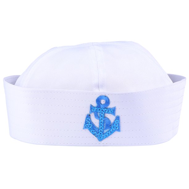 Etereauty Hat Sailor Captain Hats Yacht Navy Halloween Boat Sailors