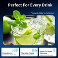 thumbnail image 2 of Hicloud Nugget Ice Maker Countertop, Soft Chewable Ice Maker Machine with Water Tank & Ice Scoop, 8-10 Minute First Ice, 44 lbs/24H, Auto-Cleaning, Suitable for Home/Office/Gatherings, 2 of 10
