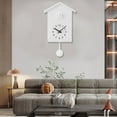 thumbnail image 6 of Cuckoo Wall Clocks Fashion Creative Pendulum Clocks Birds House Battery Powered Cuckoo Sound Wall Clock For Living Room Kitchen, 6 of 8