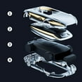 thumbnail image 5 of Key Cover Case, Zinc Alloy Metal Smart Key Fob Case Protector Shell Compatible with Audi R8 Q5 Q7 S3 S4 S5 S6 S7 S8 SQ5 RS5 RS7 A4 A5 A6 A7 A8, 5 of 9
