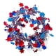 thumbnail image 2 of Xihbxyly Venta de Liquidación Colgante de Guirnalda Del Día de La Independencia, Colgante de Puerta con Estrella Roja, Blanca y Azul, 2 of 7
