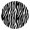 Round Elas, variant on Round Elastic Tablecloth with Zebra Print - Waterproof, Windproof Fitted Table Cover for Outdoor Picnic, Dining (44 inches) - Modern Zebra Stripes Design, Scratch-Resistant & Wipeable