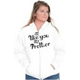 thumbnail image 3 of You Only Prettier Country Attitude Zip Hoodie Sweatshirt Women Brisco Brands X, 3 of 5