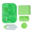 thumbnail image 2 of Pet Food Dispenser, Large Capacity 2 In 1 Pet Feeder And Water Dispenser Dry Wet Separation Easy To Clean Safe Use  For Indoor For Cats, 2 of 8