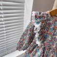 thumbnail image 3 of Guardurnaity Conjunto de abrigo para niña, traje para niño, atuendo para niño, ropa de moda, ropa suave, otoño, primavera, aspecto a la conjuntos de ropa Azul 120cm, 3 of 6