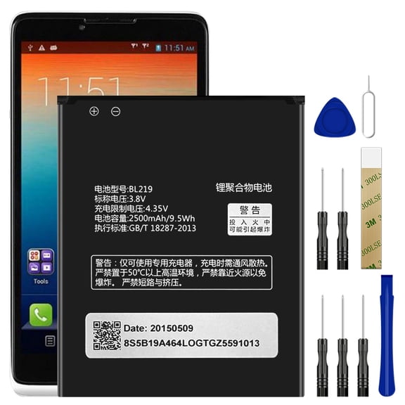 Replacement Battery BL219 For Lenovo S856 S810t A850  A890e TOOL