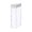 White, variant on Weloille 6Pcs Clear Plastic Seasoning Box Set, Condiment Storage Containers with Rack, Herb and Spice Jar, Ideal for Kitchen Organization, Easy to Dispense and Clean, Space - Saving Design
